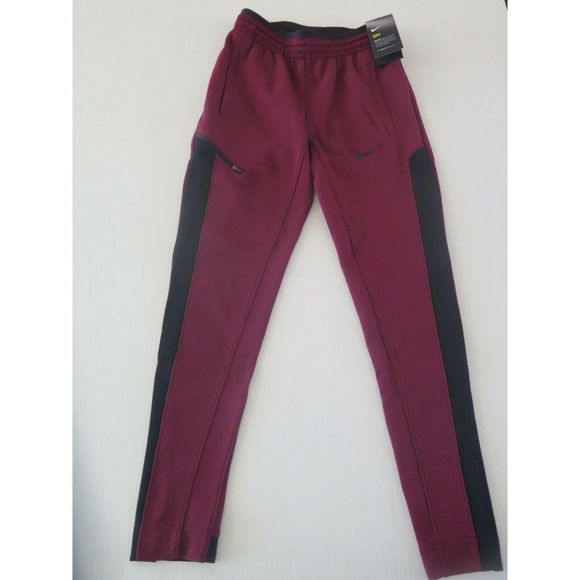 Nike 930767-669 Maroon Red Women Sz XS Dri-FIT Showtime Basketball Training Pant - Picture 5 of 9